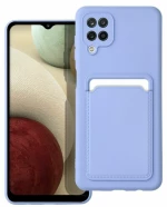 Forcell Card Back Cover Samsung Galaxy A12 - Violet