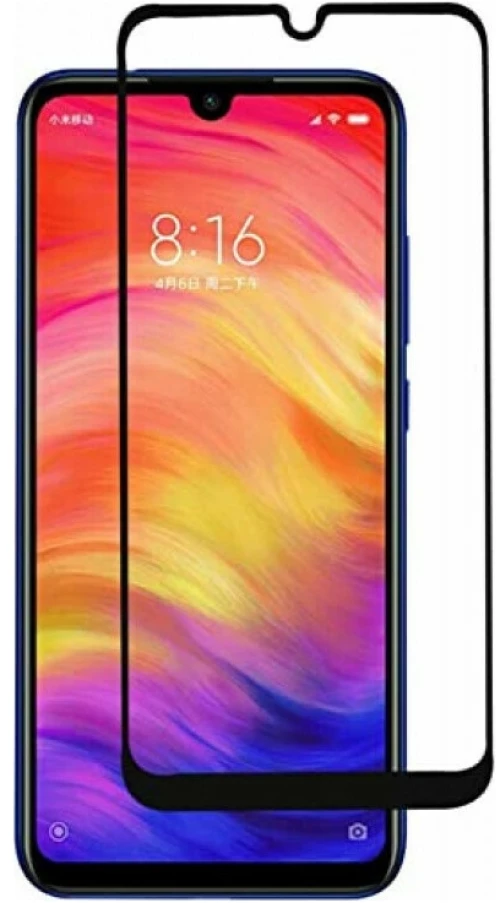 Tempered Glass 5D Full Glue Xiaomi Redmi Note 9 - Black