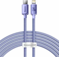 Baseus Crystal Shine Series Cable Type-C to Lightning 20W 2m Lilac
