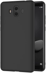 Huawei Mate 10 - Λεπτή Θήκη Σιλικόνης Μαύρο/ TPU Silicone Phone Case – Matt Black(oem)
