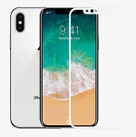Apple iPhone X / iPhone 10 Screen Protector,White[5D Curved Technology][Full Coverage] Με πλήρη εφαρμογή σε όλα τα σημεία και οχι μόνο στις άκρες.