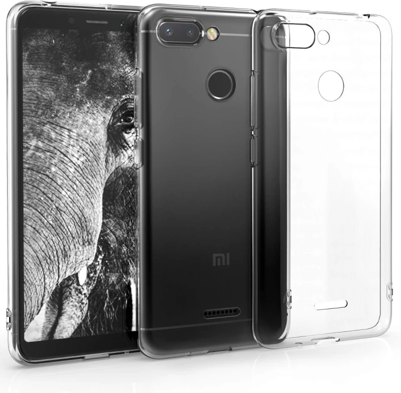 Xiaomi Redmi 6 - Λεπτή Θήκη Σιλικόνης Clear (oem)
