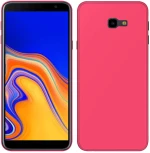 Samsung Galaxy J4 Plus - Silky and Soft-touch finish silicone cover Hot Pink (oem)