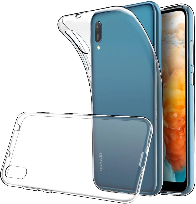Huawei Y6 Pro 2019 -  Λεπτή Θήκη Σιλικόνης TPU Clear (oem)