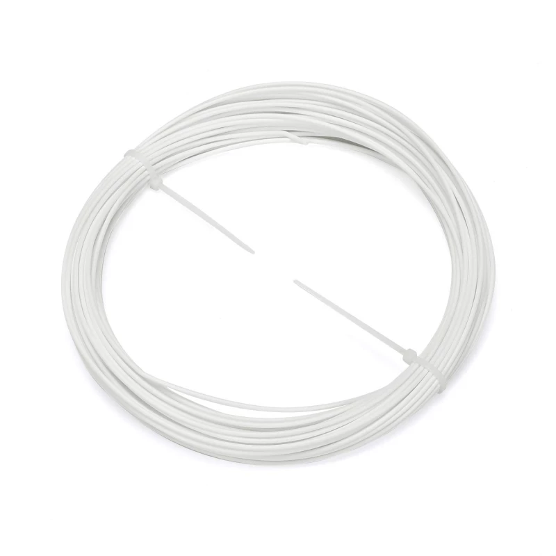 PLA Filament Sample, 3D Printer Filament PLA Plus 1.75mm, 10 Meter (32.8 Feet) Roll 3D Printing Filament for 3D Printers, White