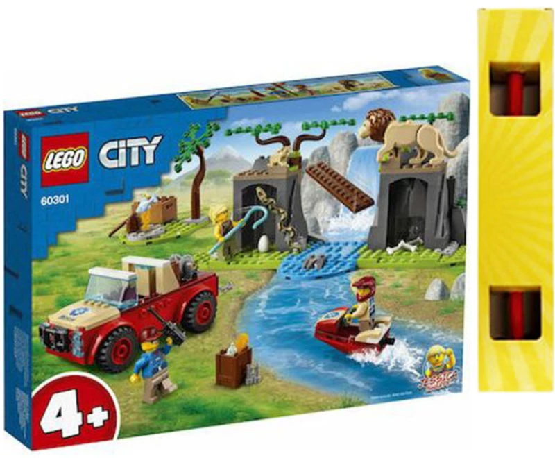 Παιχνιδολαμπάδα Lego City: Wildlife Rescue Off-Roader 60301L