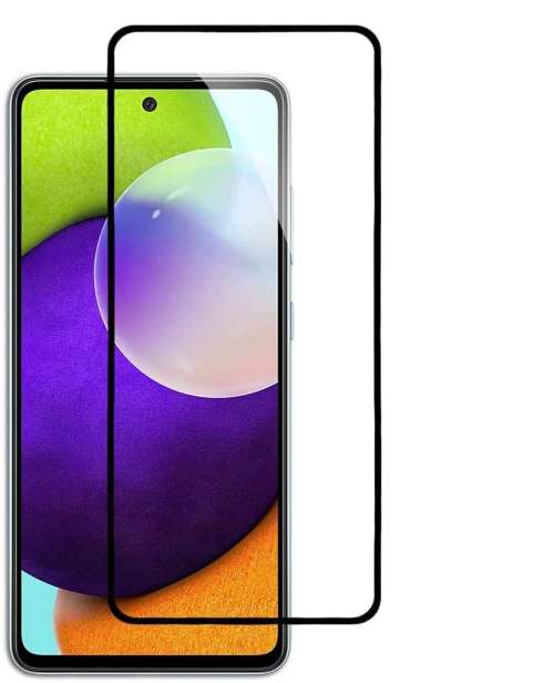 Samsung Galaxy A53 5G - Full Face Tempered Glass Black 9H 20D (Με πλήρη εφαρμογή σε όλα τα σημεία και όχι μόνο στις άκρες.)
