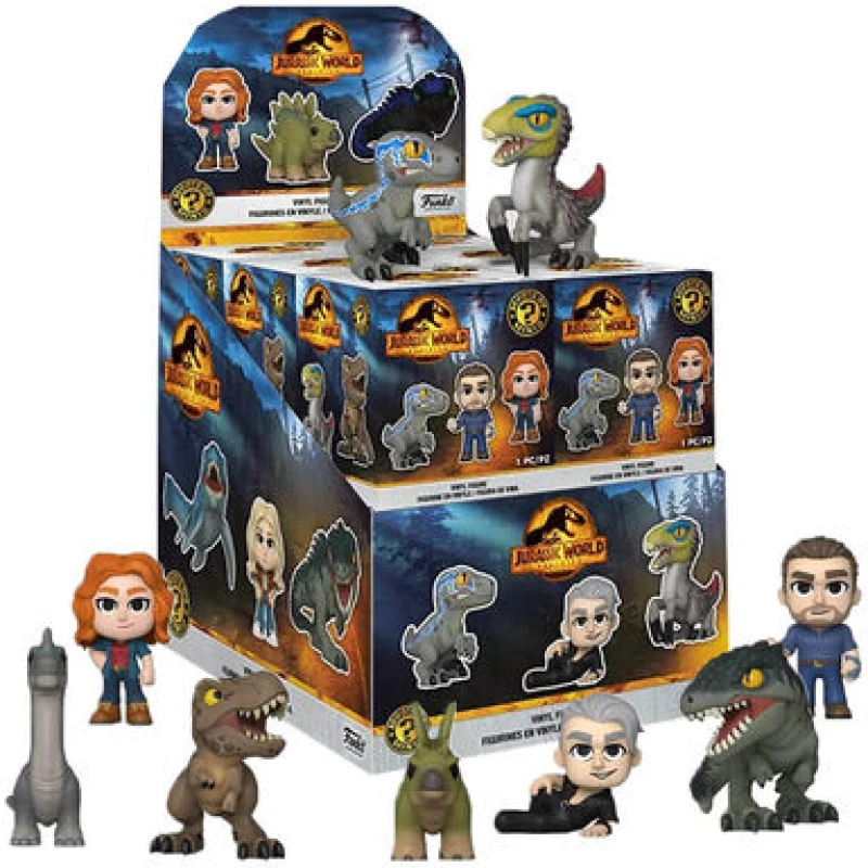 Funko Mystery Mini: Jurassic World Dominion - Mini Vinyl Figures (Random) 889698618106