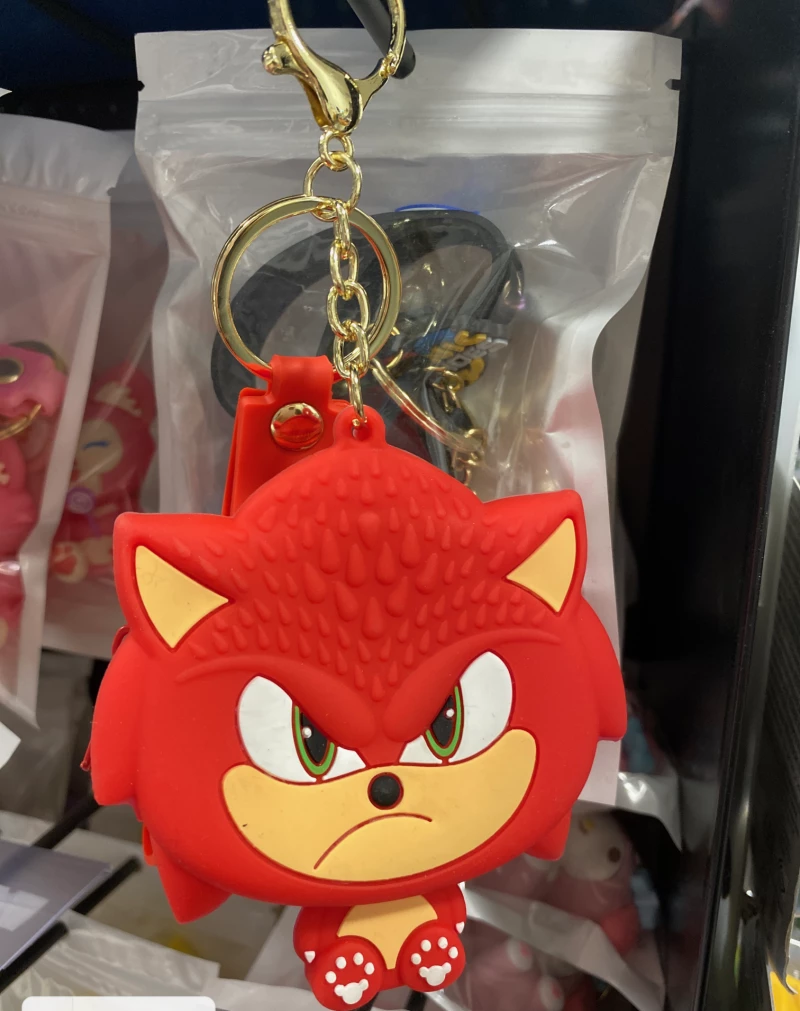 Μπρελόκ Πορτοφόλι Sonic Keychains Bag Purse Red (35849) oem