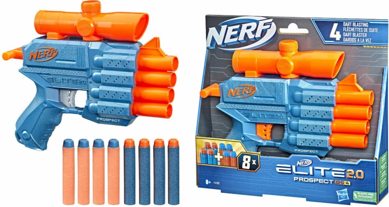 Hasbro Nerf Εκτοξευτής Prospect Elite 2.0 για 8+ Ετών (F4190)