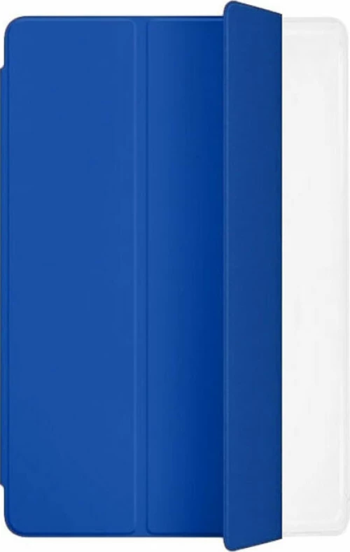 Lenovo Tab P11 & P11 Plus 11 inch 2021 models (TB-J606F/TB-J606X/TB-J616F)-  Slim Thin Leather Case Book cover με πίσω κάλυμμα σιλικόνης Διάφανο – Μπλε Ηλεκτρίκ (oem)