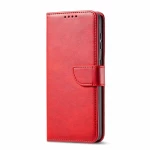 Samsung Galaxy A03 - Δερματίνη Αναδιπλούμενη Book Case με Ενσωματωμένη Θήκη Σιλικόνης – Red (oem)