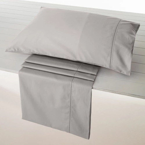 ΣΕΝΤΟΝΙΑ ΥΠΕΡΔΙΠΛΑ ΣΕΤ 4ΤΕΜ (NEMESIS 304 LIGHT GREY) - VESTA HOME NEMESIS 304 LIGHT GREY / 100% ΒΑΜΒΑΚΟΣΑΤΕΝ