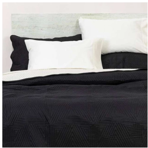 ΚΟΥΒΕΡΛΙ ΥΠΕΡΔΙΠΛΟ (PREMIUM ΜΑΥΡΟ-ΕΚΡΟΥ) - BOREA HOME PREMIUM ΜΑΥΡΟ-ΕΚΡΟΥ / 100% ΜΙΚΡΟΪΝΕΣ (ΥΦΑΣΜΑ) | 100% ΠΟΛΥΕΣΤΕΡ (ΕΣΩΤΕΡΙΚΟ)