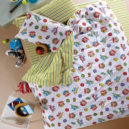 ΠΑΙΔΙΚΟ ΚΟΥΒΕΡΛΙ ΜΟΝΟ (39) - PAUL FRANK (KENTIA HOME) PAUL FRANK 39 / 100% ΒΑΜΒΑΚΙ
