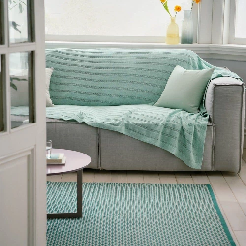 ΡΙΧΤΑΡΙ ΔΙΑΚΟΣΜΗΤΙΚΟ (380 11 CERELIA GLASS AQUA S23) - GOFIS HOME 380 11 CERELIA GLASS AQUA S23 / 80% ΒΑΜΒΑΚΙ-20% ΠΟΛΥΕΣΤΕΡ