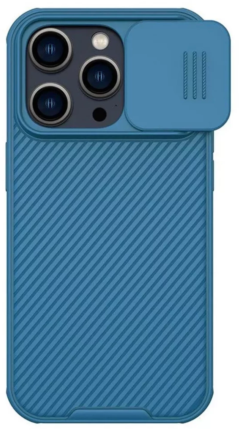 Θήκη Nillkin Camshield Pro Blue-Apple iPhone 14 Pro Max