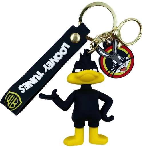 Μπρελόκ 3D Silicone Keychain Looney Tunes (Daffy Duck) (oem) 39213