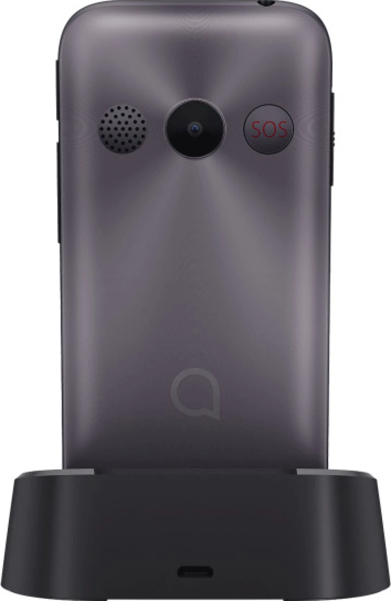 Alcatel 2020X Single SIM Κινητό με Κουμπιά Γκρι