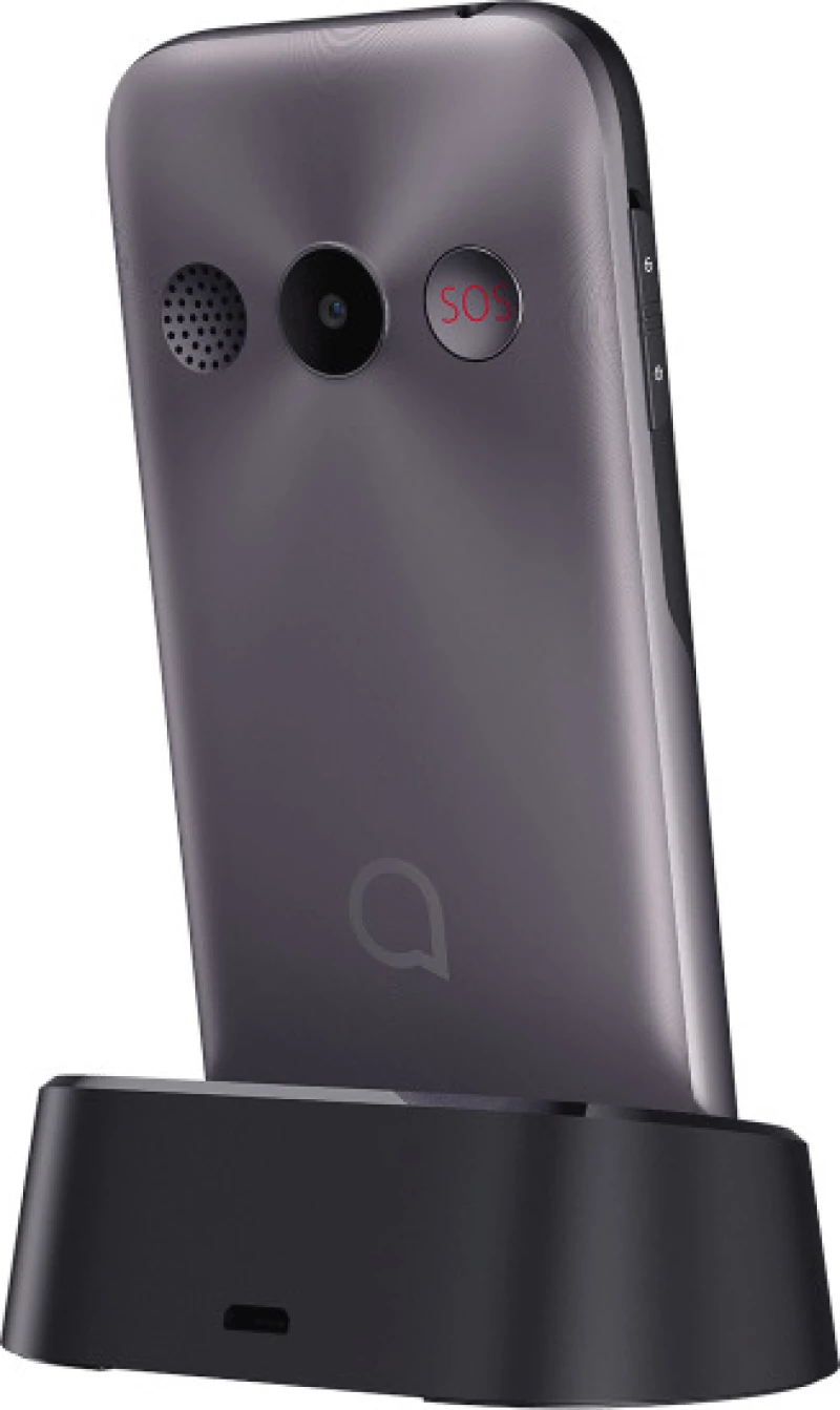 Alcatel 2020X Single SIM Κινητό με Κουμπιά Γκρι