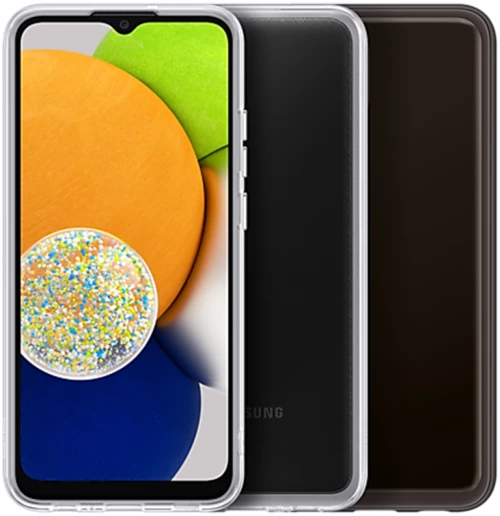 ΘΗΚΗ SAMSUNG A03 A035 6.5" SOFT CLEAR COVER EF-QA036TTEGEU TRANSPARENT PACKING OR Σιλικόνη Διάφανο