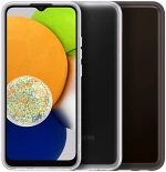 ΘΗΚΗ SAMSUNG A03 A035 6.5" SOFT CLEAR COVER EF-QA036TTEGEU TRANSPARENT PACKING OR Σιλικόνη Διάφανο