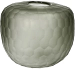 Βάζο Καφέ Γυαλί 20x17x16cm