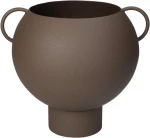 Κασπώ Καφέ Μέταλλο 19.5x17.5x17cm