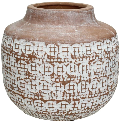 Βάζο Καφέ Τερακότα 22xx22x20cm