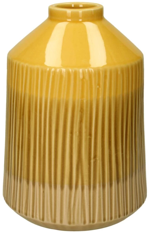 Βάζο Κίτρινο Κεραμικό 18x18x25.5cm