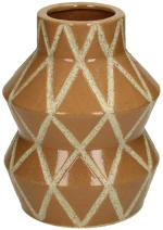 Βάζο Φυσικό Κεραμικό 13.1x13.1x17.1cm