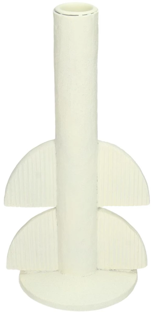 Κηροπήγιο Ιβουάρ Polyresin 11.3x9.4x22cm