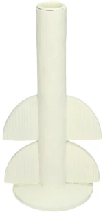 Κηροπήγιο Ιβουάρ Polyresin 11.3x9.4x22cm