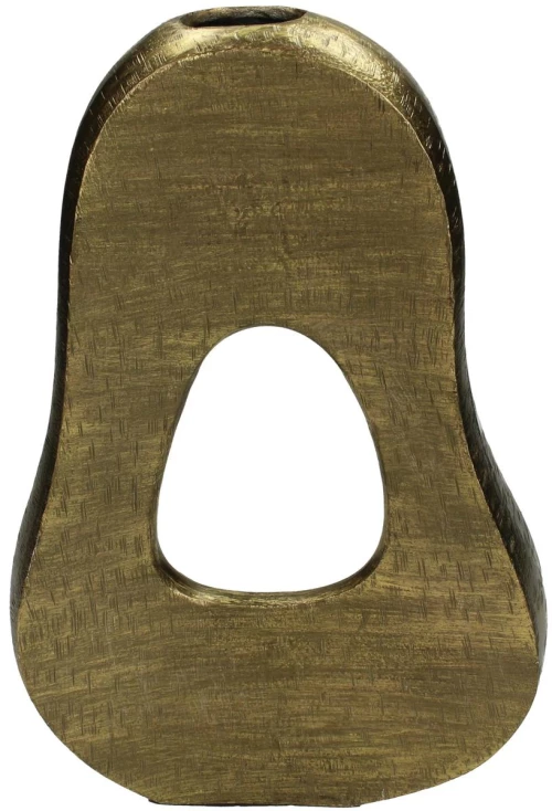 Βάζο Χρυσό Αλουμίνιο 22x6.5x35cm