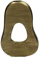 Βάζο Χρυσό Αλουμίνιο 22x6.5x35cm