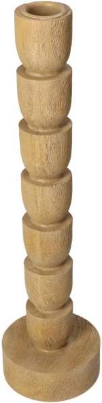 Κηροπήγιο Φυσικό Polyresin 8x8x30cm