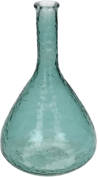 Βάζο Πράσινο Ανακυκλωμένο Γυαλί 15.2x15.2x25.4cm