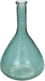 Βάζο Πράσινο Ανακυκλωμένο Γυαλί 15.2x15.2x25.4cm