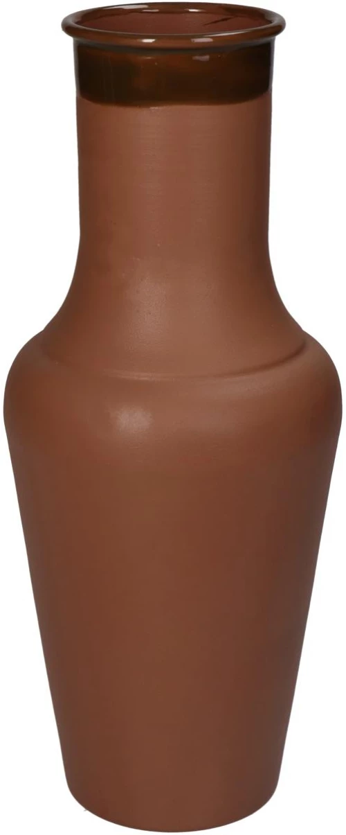 Βάζο Φυσικό Μέταλλο 10x10x24cm