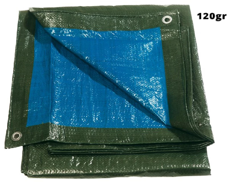 ΜΟΥΣΑΜΑΔΕΣ 120gr 4 * 5m ΜΠΛΕ/ΠΡΑΣΙΝΟΙ ΑΔΙΑΒΡΟΧΟΙ ΜΕ ΚΡΙΚΟΥΣ
