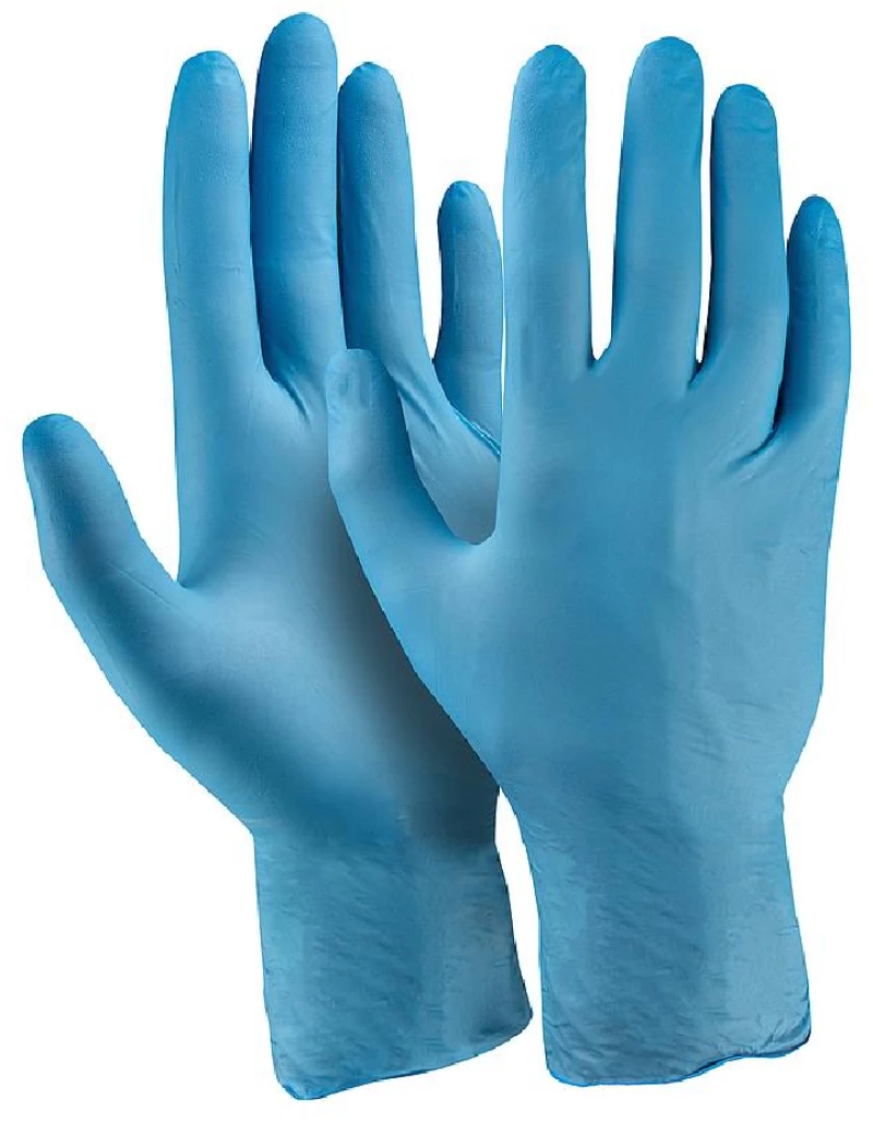 ΓΑΝΤΙΑ ΜΙΑΣ ΧΡΗΣΗΣ NITRILE ΜΠΛΕ DEXT 9/L (ΚΟΥΤΙ ΤΩΝ 100τεμ.) D3609