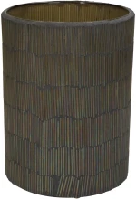 Κηροπήγιο Πολύχρωμο Γυαλί 12x12x17cm