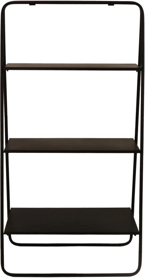 Ραφιέρα Μαύρο Μέταλλο 57x37x110cm