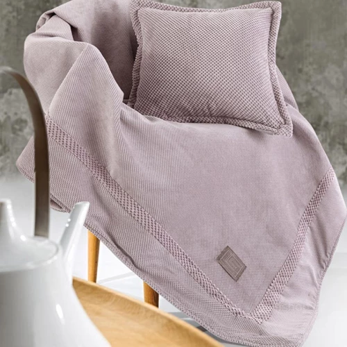 Guy Laroche Ριχτάρι Διθέσιου Καναπέ Rubicon 170x250cm Amethyst