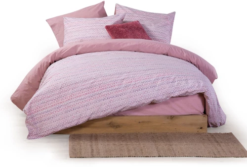 ΣΕΝΤΟΝΙ ΒΑΜΒ.OPTIMIST ΣΕΤ ΔΙΠΛΟ 2X(200Χ270)-2Χ(52Χ72) PINK