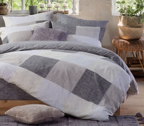 ΣΕΝΤΟΝΙ ΒΑΜΒ.REVERY ΣΕΤ Υ/ΠΛΟ  2X(240Χ260)-2Χ(52Χ72) GREY