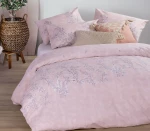 NEF-NEF ΣΕΝΤΟΝΙ SALVIA-22 ΣΕΤ ΥΠΕΡΔΙΠΛΟ 2X(240Χ270)-2Χ(52Χ72) PINK