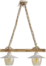 ΜΙΧ-98RAGA 2/L ROPE ΜΙΧ-WH-BR ΚΡΕΜΑΣΤΟ Heronia 31-1132
