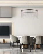 SE LED 80 CRESCENDO PENDANT BLACK Γ5 HOMELIGHTING 77-8137