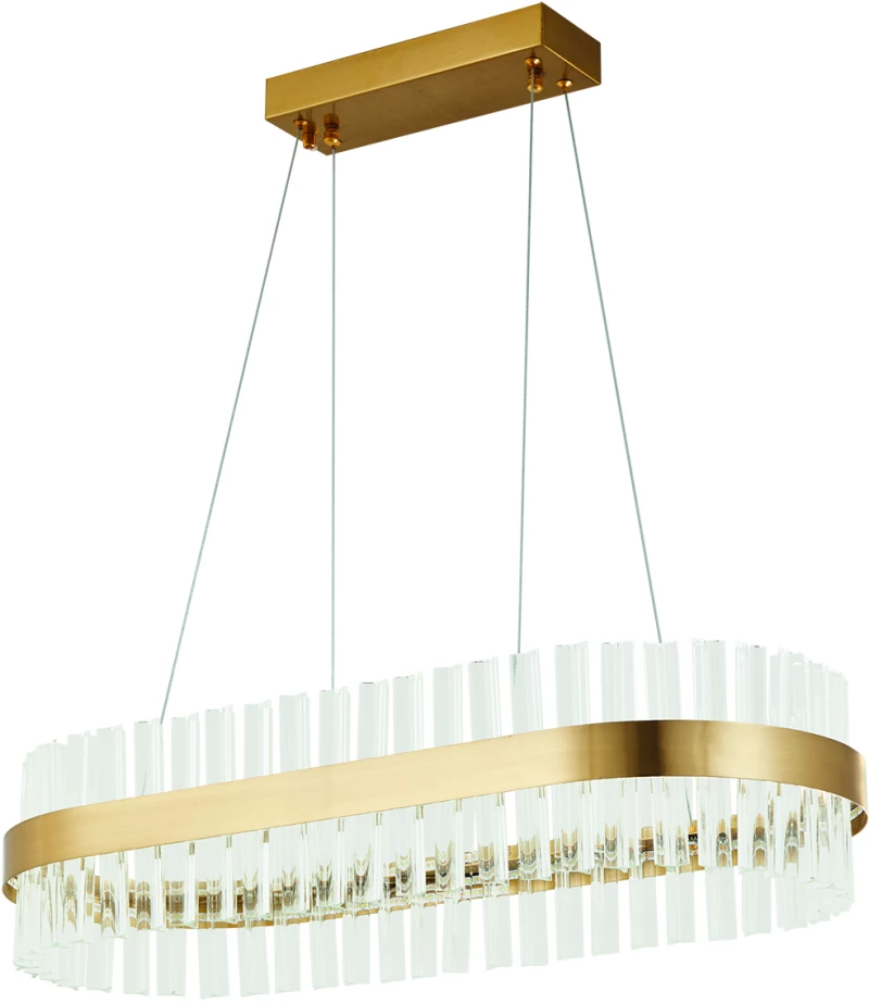 M6612-800R TORRENT BRUSHED GOLD PENDANT HOMELIGHTING 77-8213